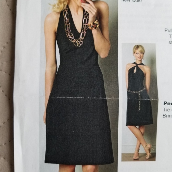 Weekenders Little Black Dress/ Beach cover Up - Picture 2 of 9